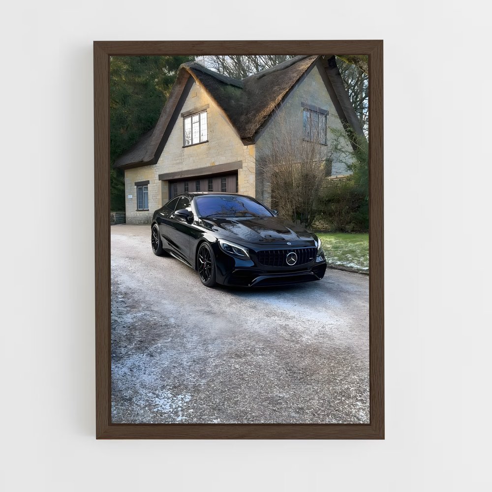 Poster raffiné S amg – affiche Mercedes (vue 5)
